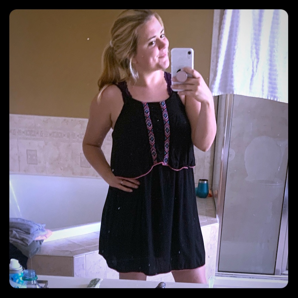 Little black dress with some flair 😏